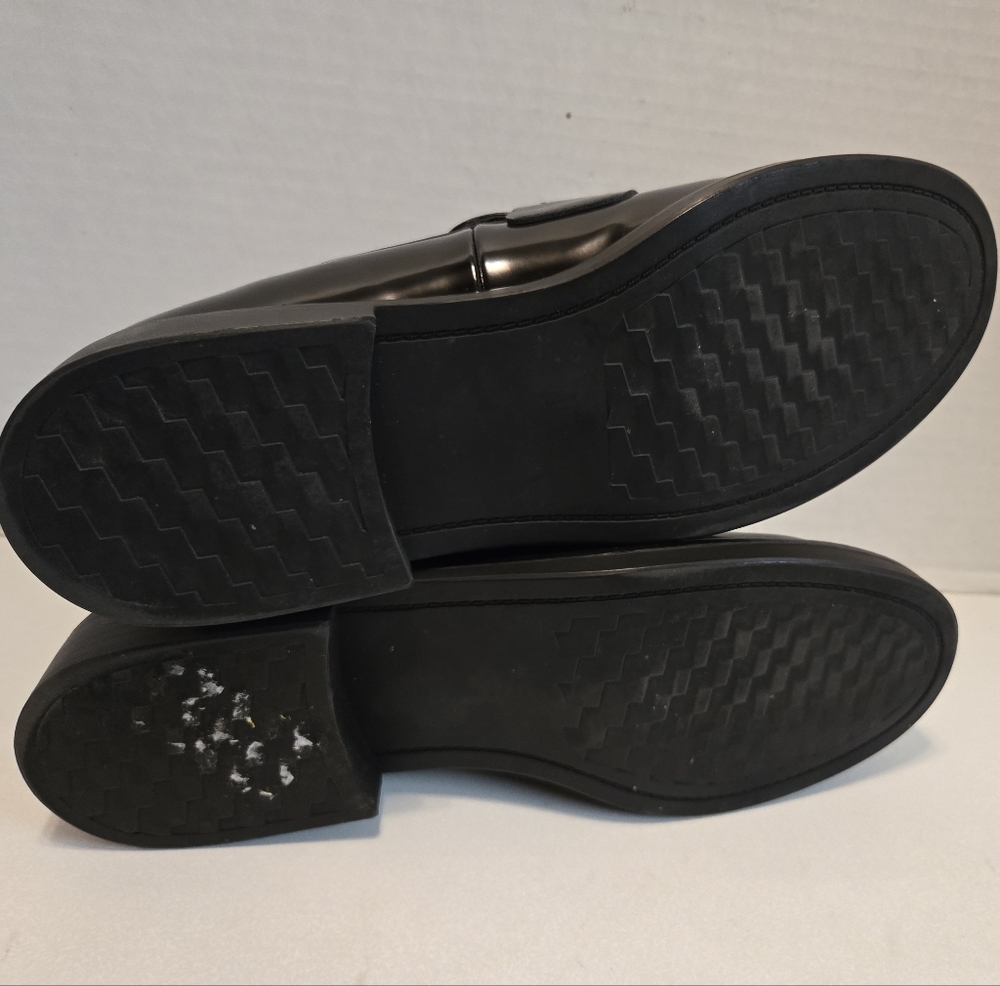 Madden Girl   Women's Penny Loafers Black Block Heel Size 10 - Picture 11 of 13